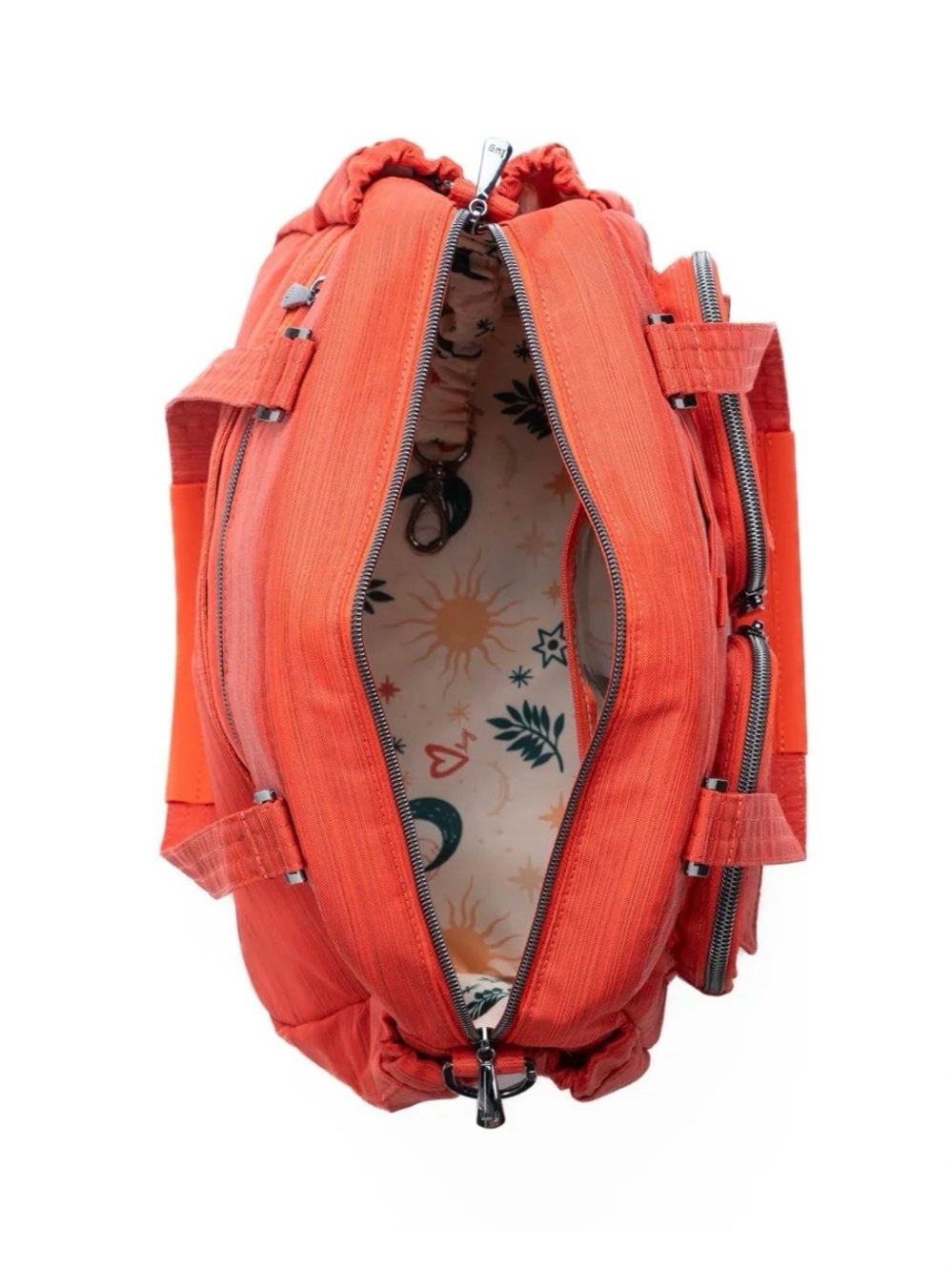 NWT- lug Jumper 2 Carry-All Tote - Papaya - Picture 4 of 4